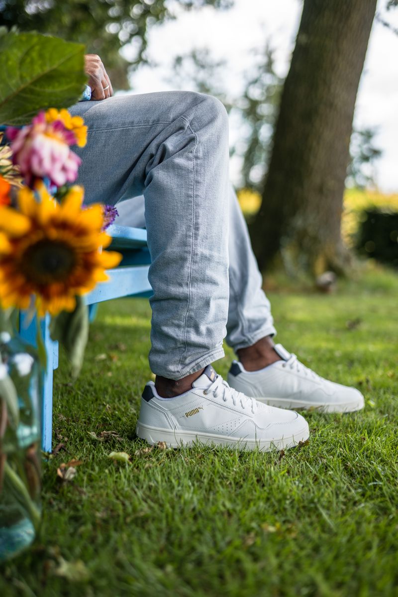 Puma Court Classic Sneakers Wit Heren