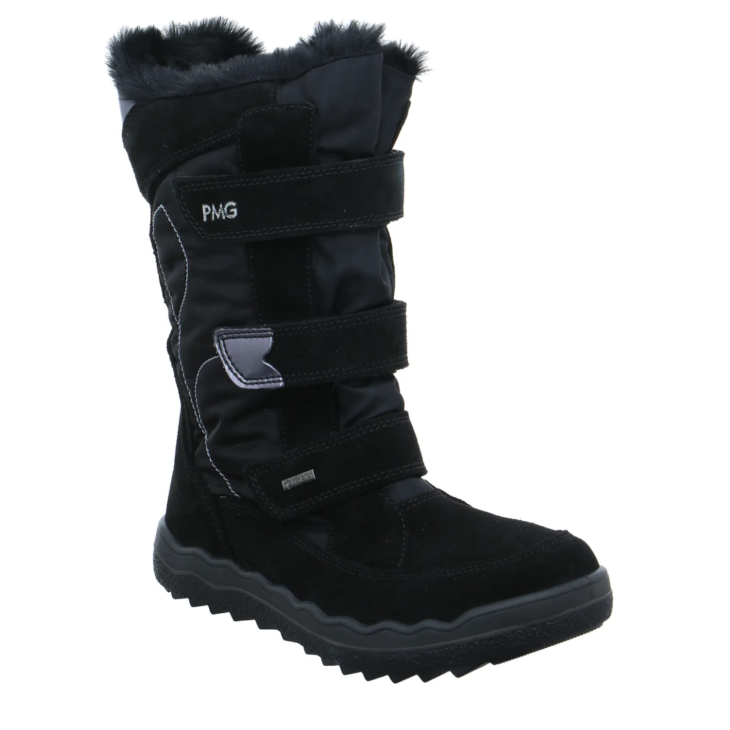 PRIMIGI Mädchen-Snowboot Membrane Schwarz Textil  Winterstiefel