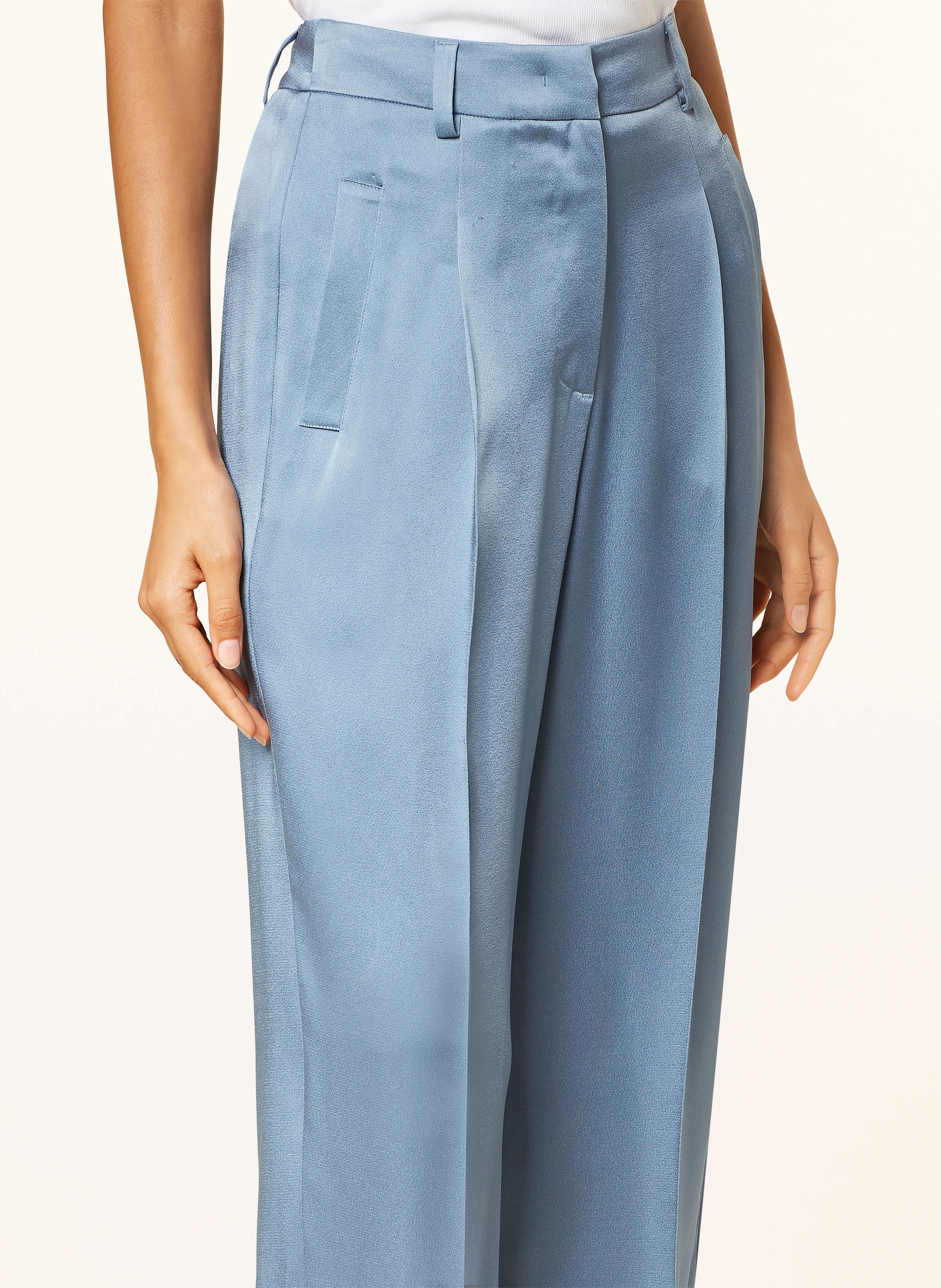 LUISA CERANO Satin-Culotte