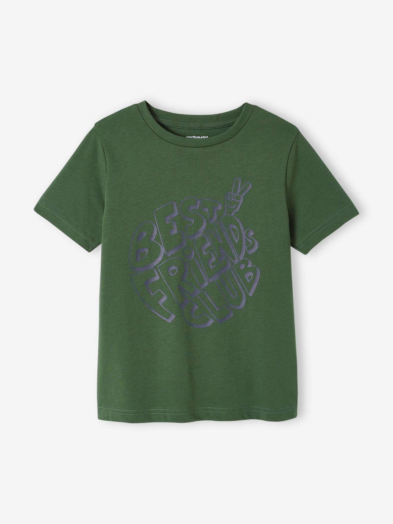Conjunto com 3 camisetas de manga curta sortidas para meninos, na cor amarela.