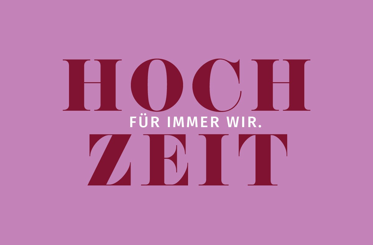 Flexibles Geschenk Hochzeit