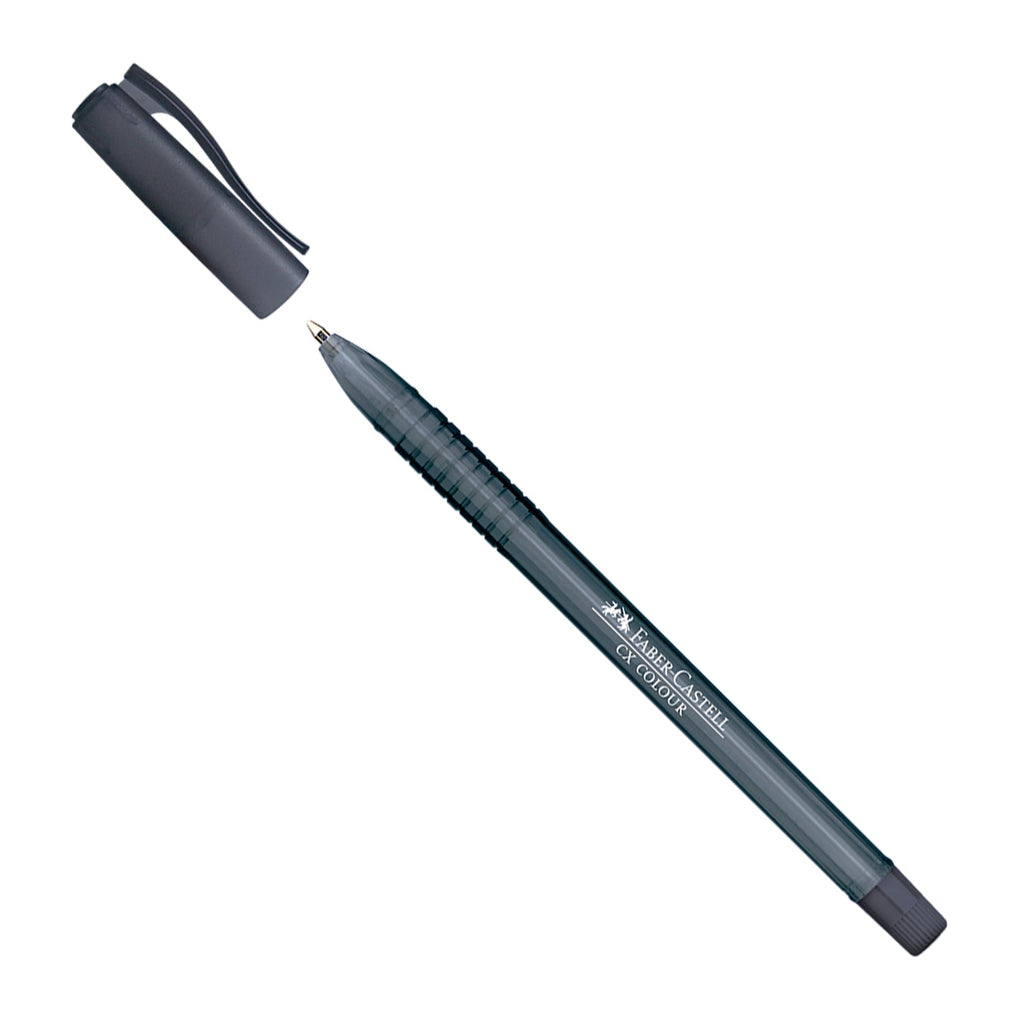 Esferográfica Colour 1mm Preto Faber Castell