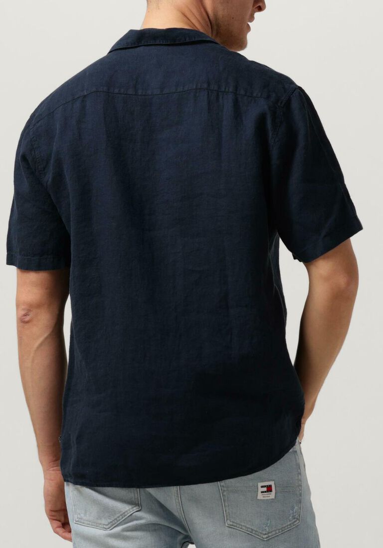 donkerblauwe the goodpeople casual overhemd sun
