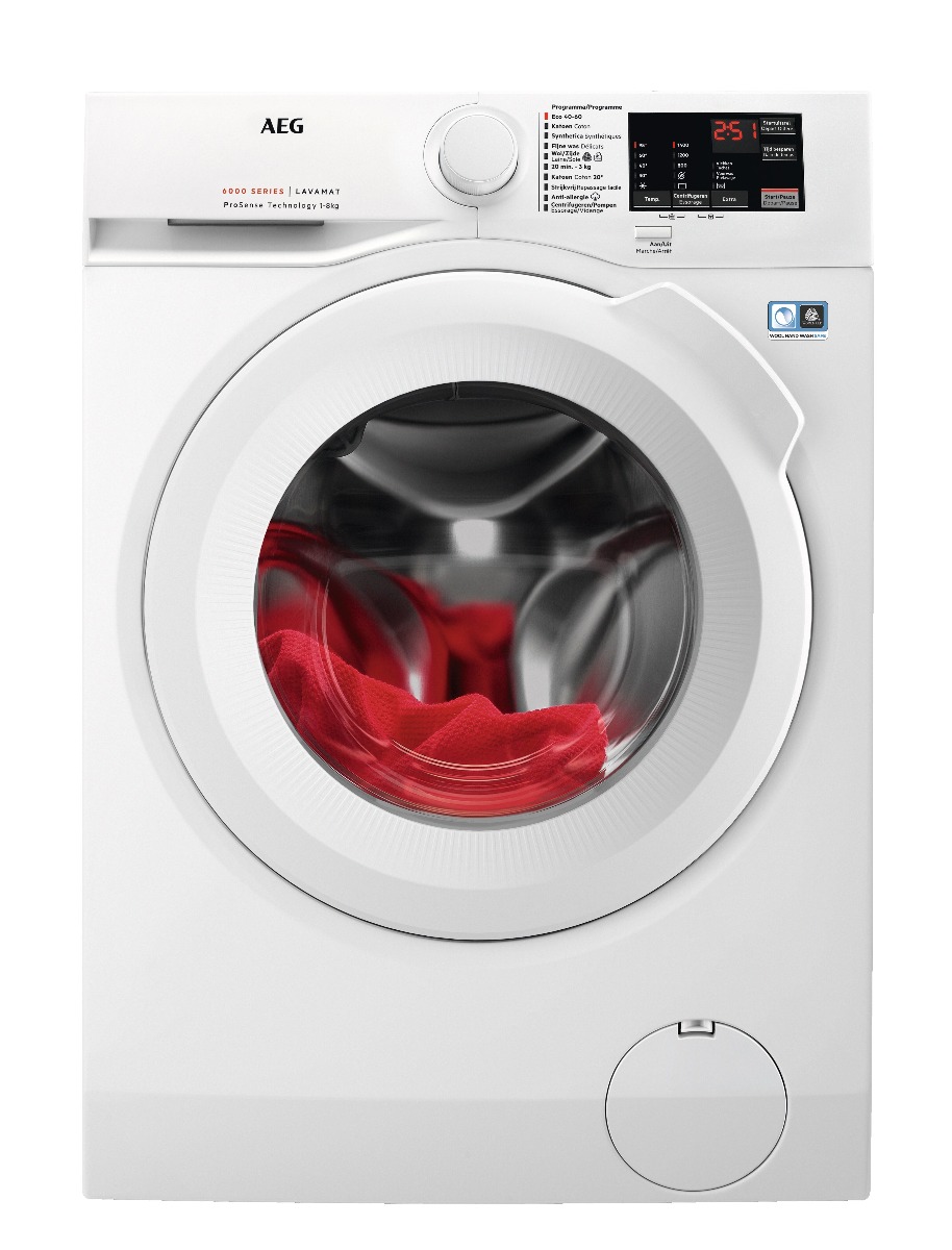 AEG LF62R842 6000 serie ProSense wasmachine