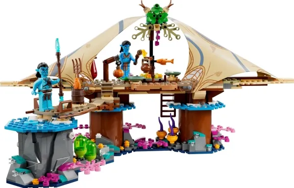 LEGO Avatar 75578 Metkayina-hjem ved revet