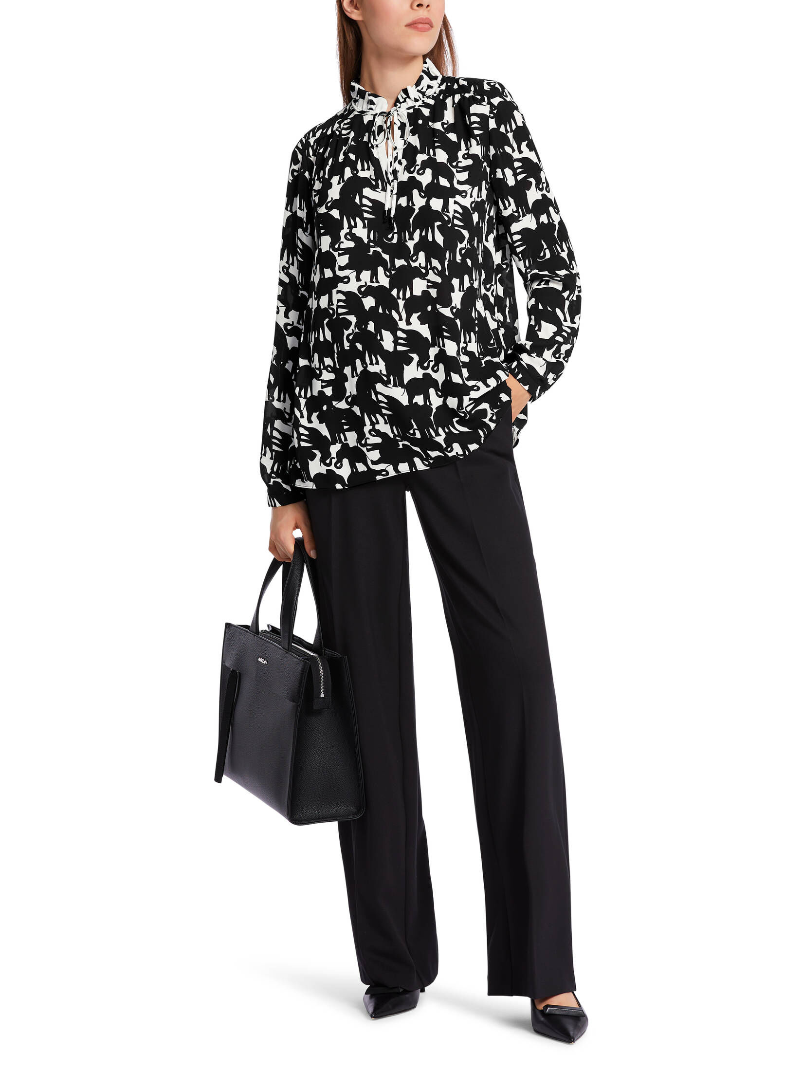 Marc Cain| Damen Bluse Langarm
