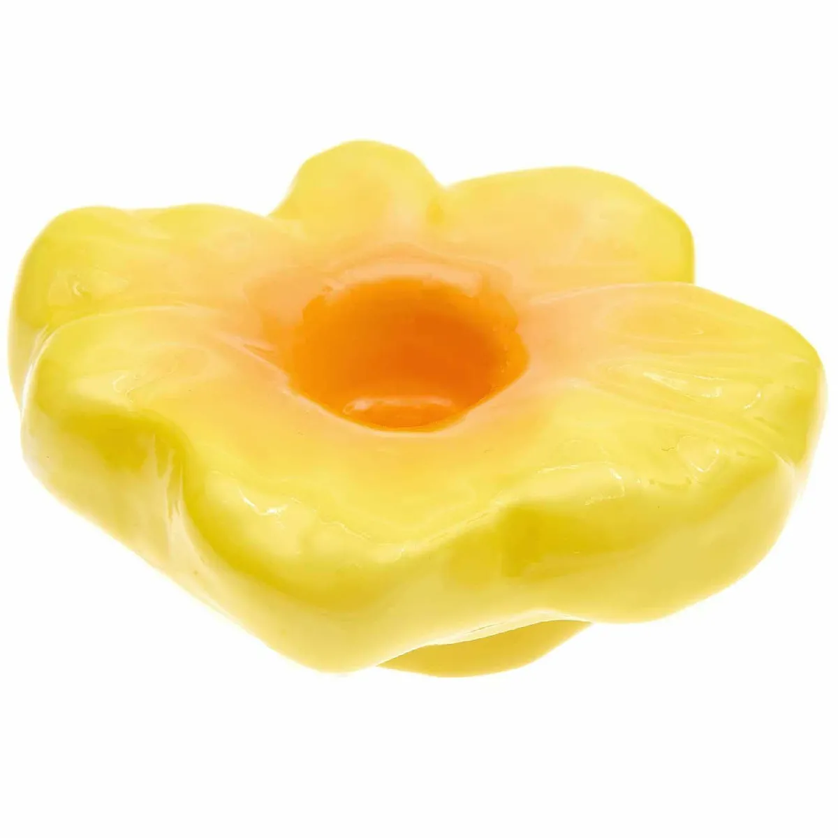 Rico Bougeoir en céramique fleur