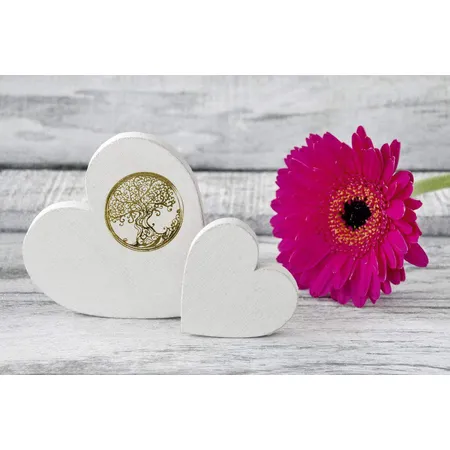Avery Zweckform Z-Design 56817, Sticker auf Rolle, Lebensblume, -baum, 50 Aufkleber