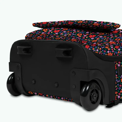 Valise souple 2 roues XS Maupiti rouge