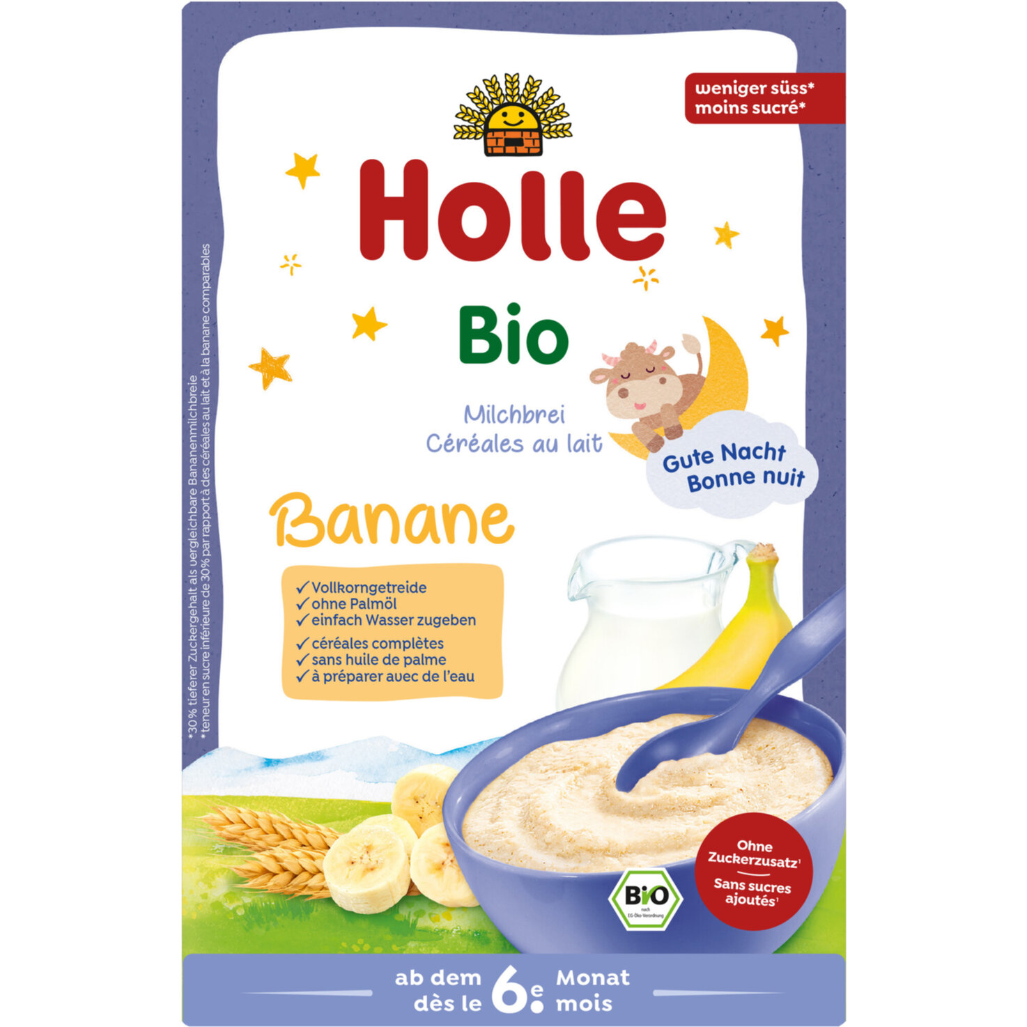 Holle Milchbrei Banane 6+ Monate