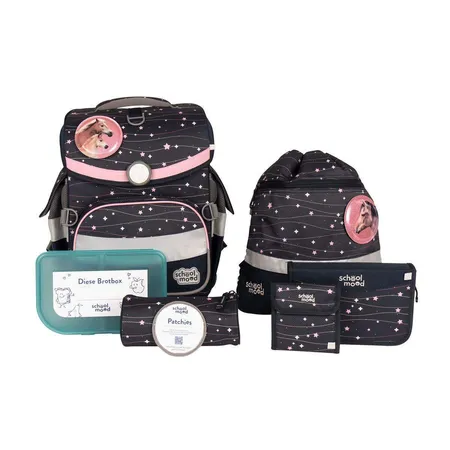School-Mood Timeless Air+ Schulranzenset Ella, 7-teilig