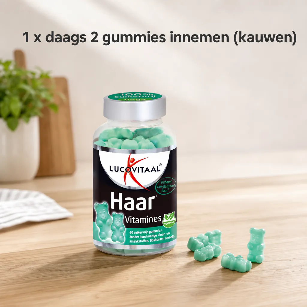 Haar Vitamines Gummies Suikervrij