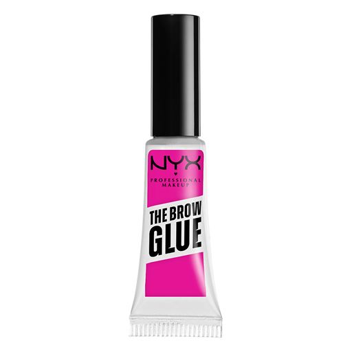 NYX Professional Makeup The Brow Glue Instant Brow Styler, 01 Transparent