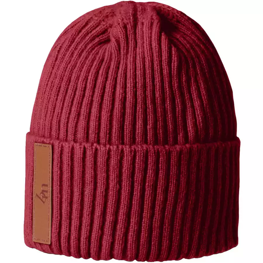 BabyMocs Mütze Vegan burgundy