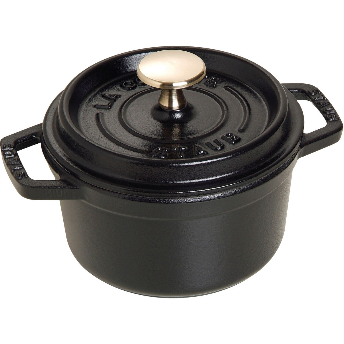 La Cocotte Rund Gryte Svart 14 cm 0,8 l