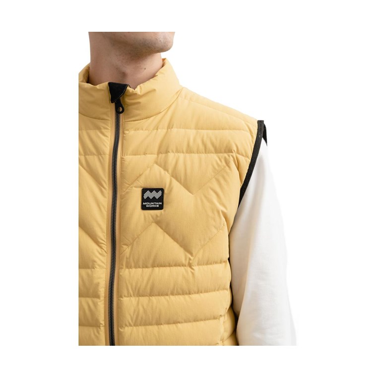 Mountain Works Featherlight Down Vest Men Mineral Yellow