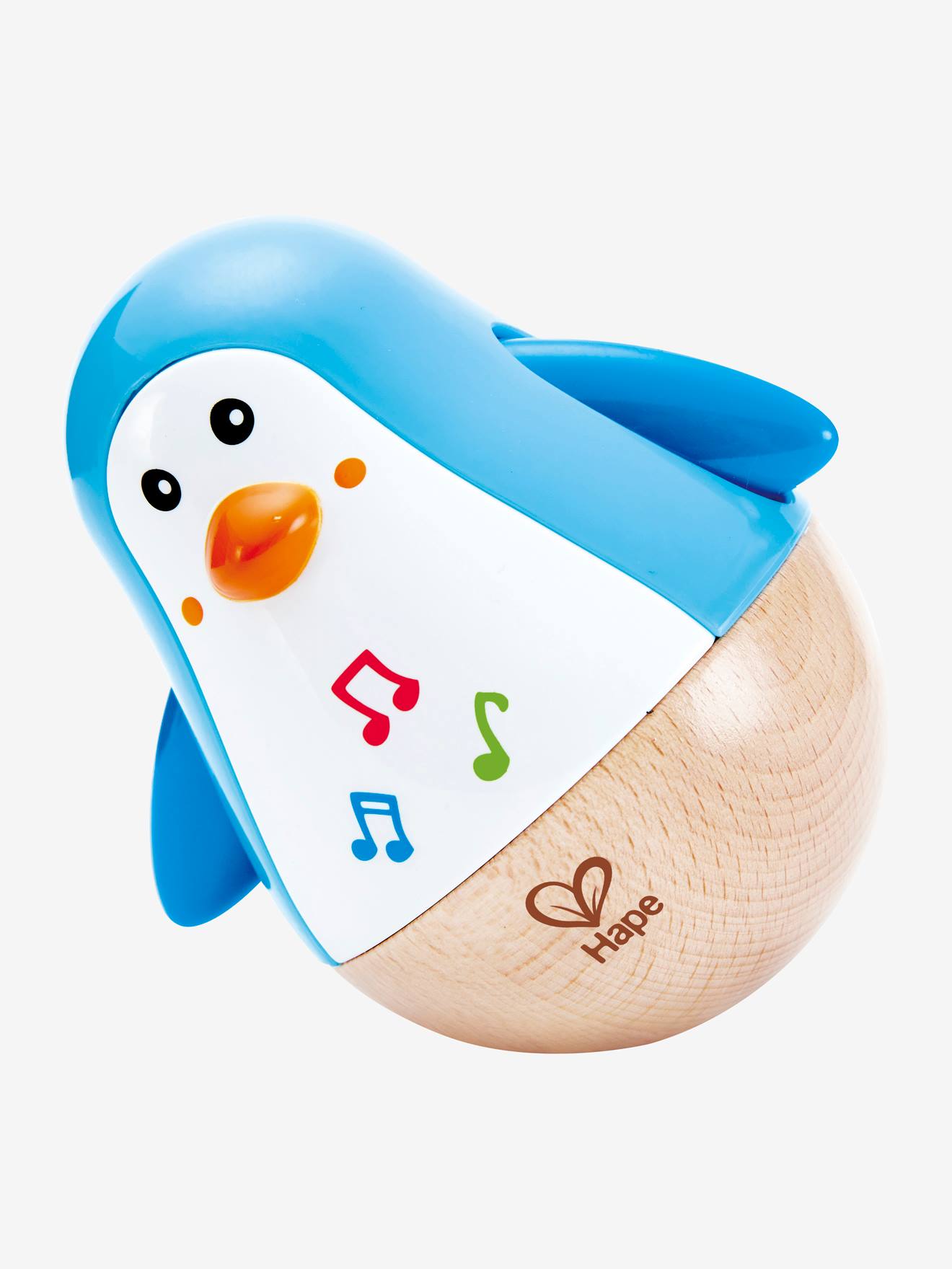 Pinguim Musical Pop-Up Azul da HAPE
