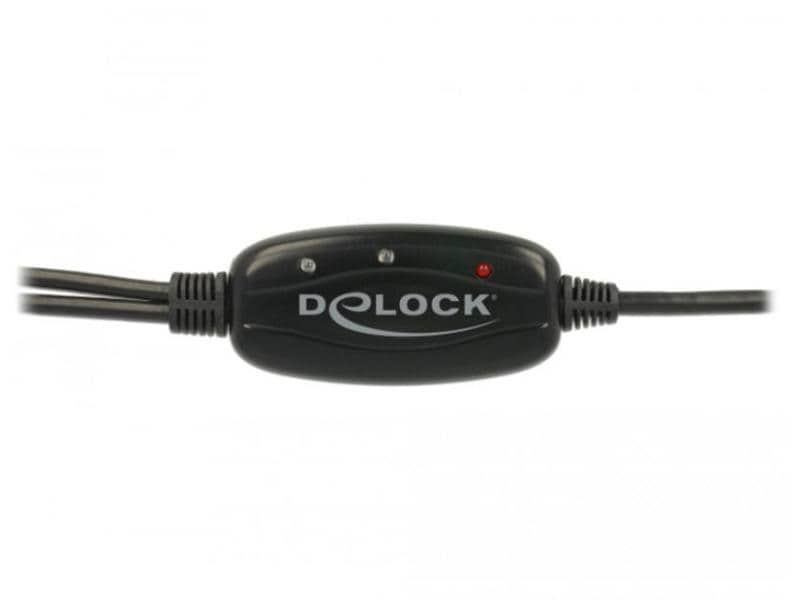 Delock Serial-Adapter 63466 USB Typ-A USB-A-auf-2x-Serial-Adapterkabel