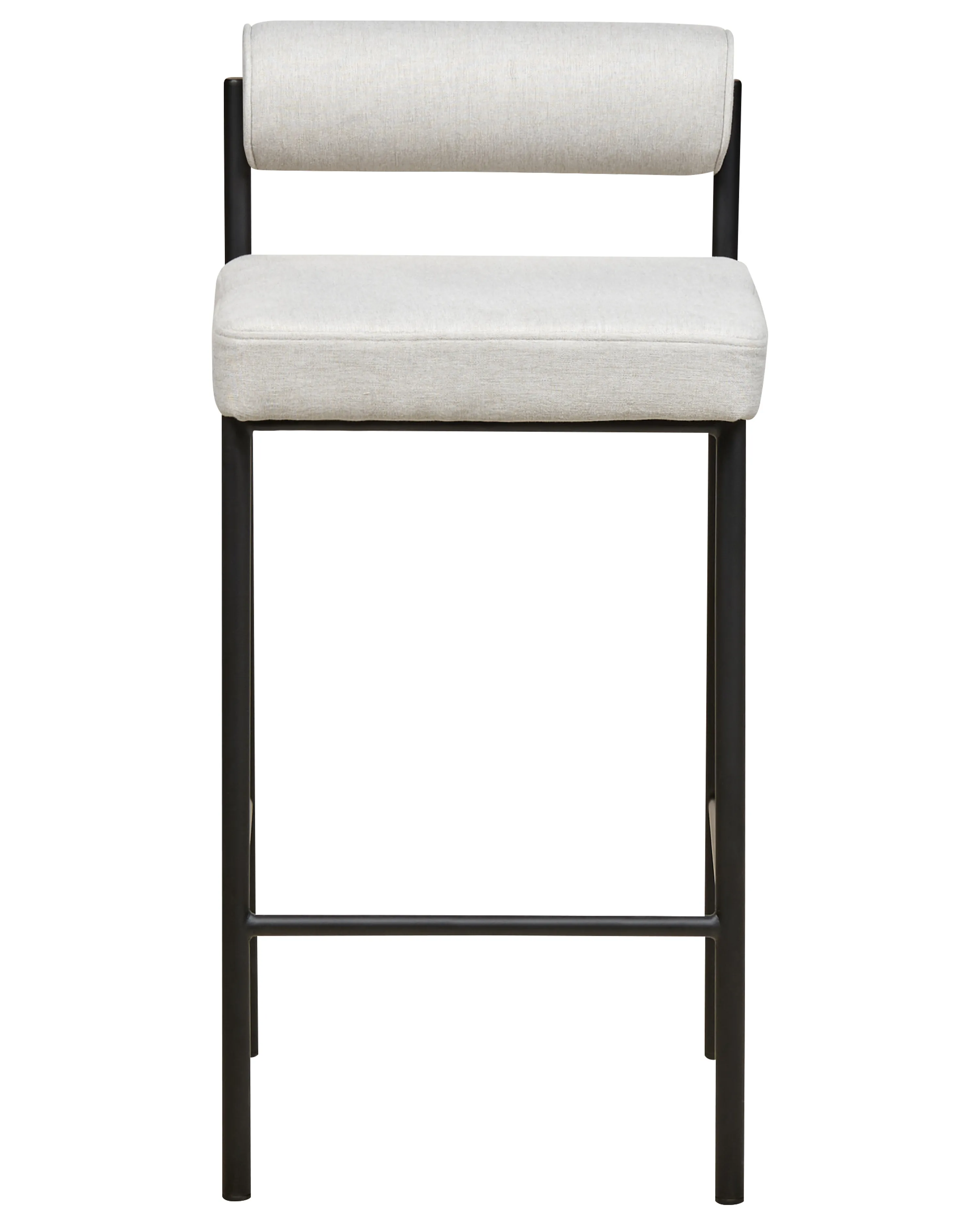 Set van 2 barstoelen AMAYA Lichtgrijs
