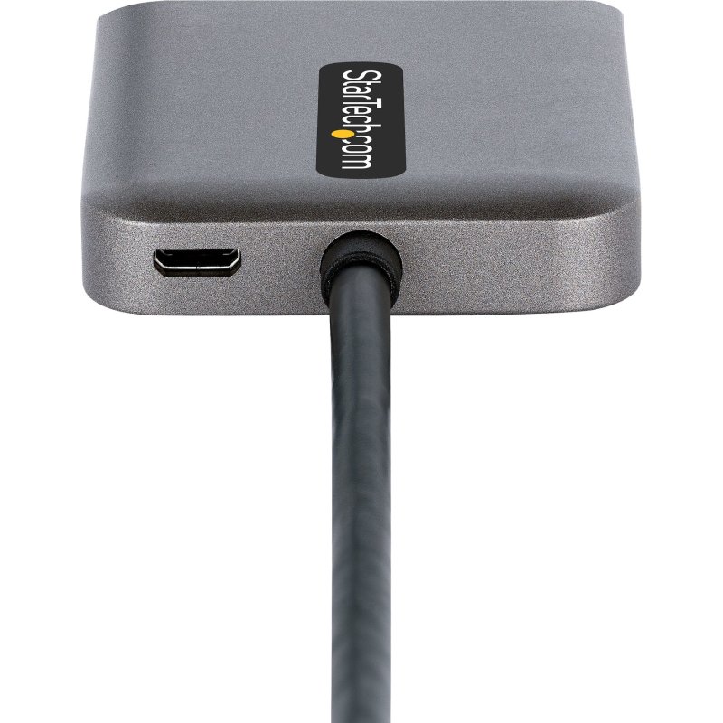 StarTech.com Hub DisplayPort HDMI Double - Dual HDMI 4K 60Hz - Hub DP vers HDMI MST - Convertisseur DisplayPort Mâle vers HDMI Femelle - Convertisseur DP vers 2x HDMI avec Câble de 30cm - DisplayPort splitter Hub