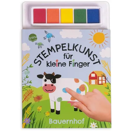 Arena Hinkler, Stempelkunst für kleine Finger. Auf dem Bauernhof
