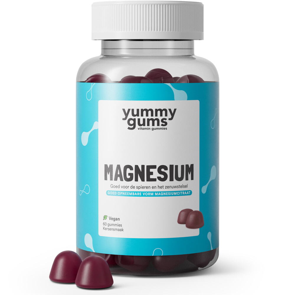 2x Yummygums Magnesium 60 gummies