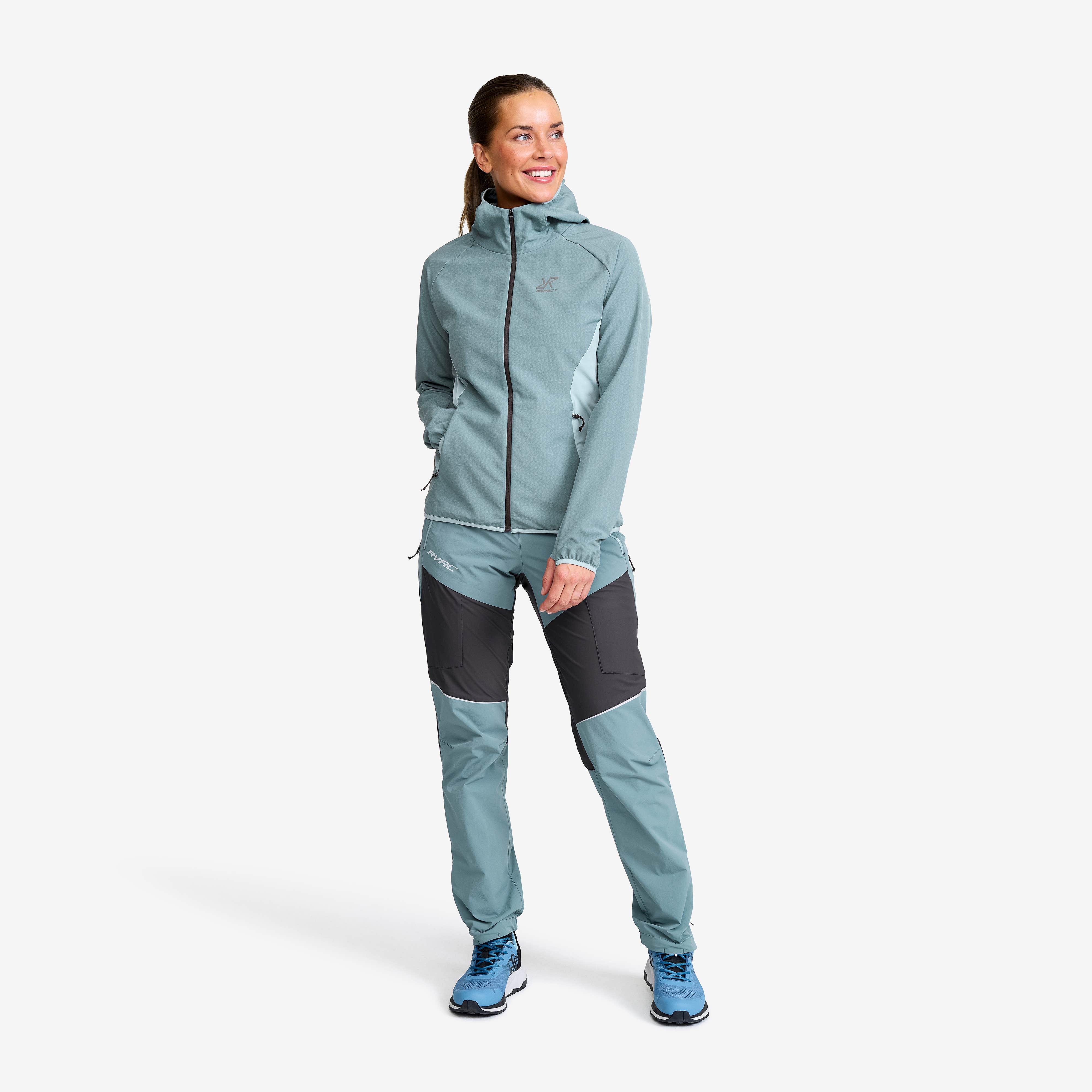 Distance Pro Wind Jacket Dame Arona/Goblin Blue