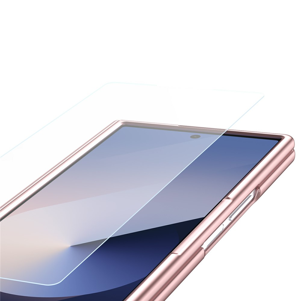 Samsung Galaxy Z Fold7 Hardcase Schutzhülle mit Touch Pen   Display Schutzglas - Rosa