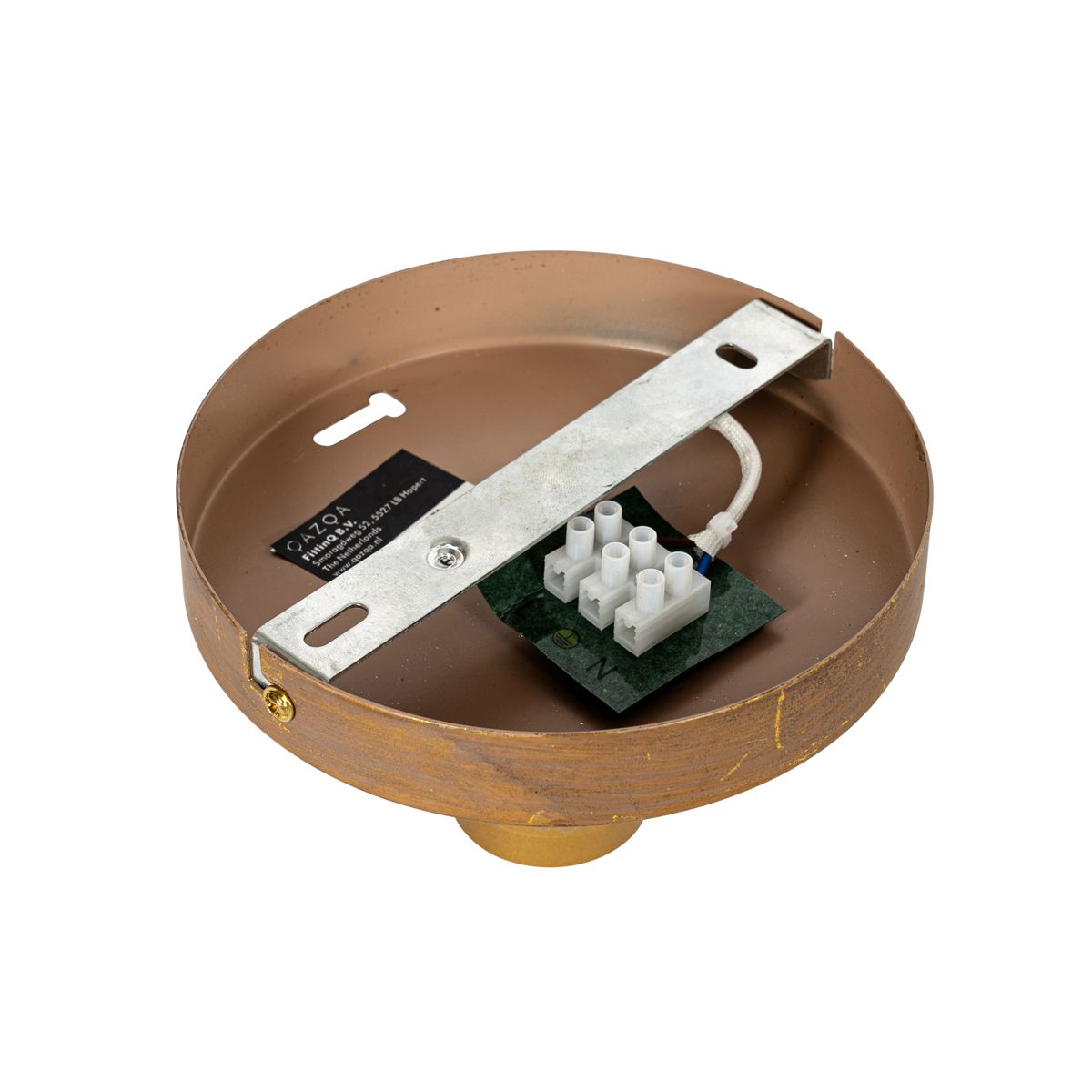 Oosterse plafondlamp goud 19 cm - Mowgli