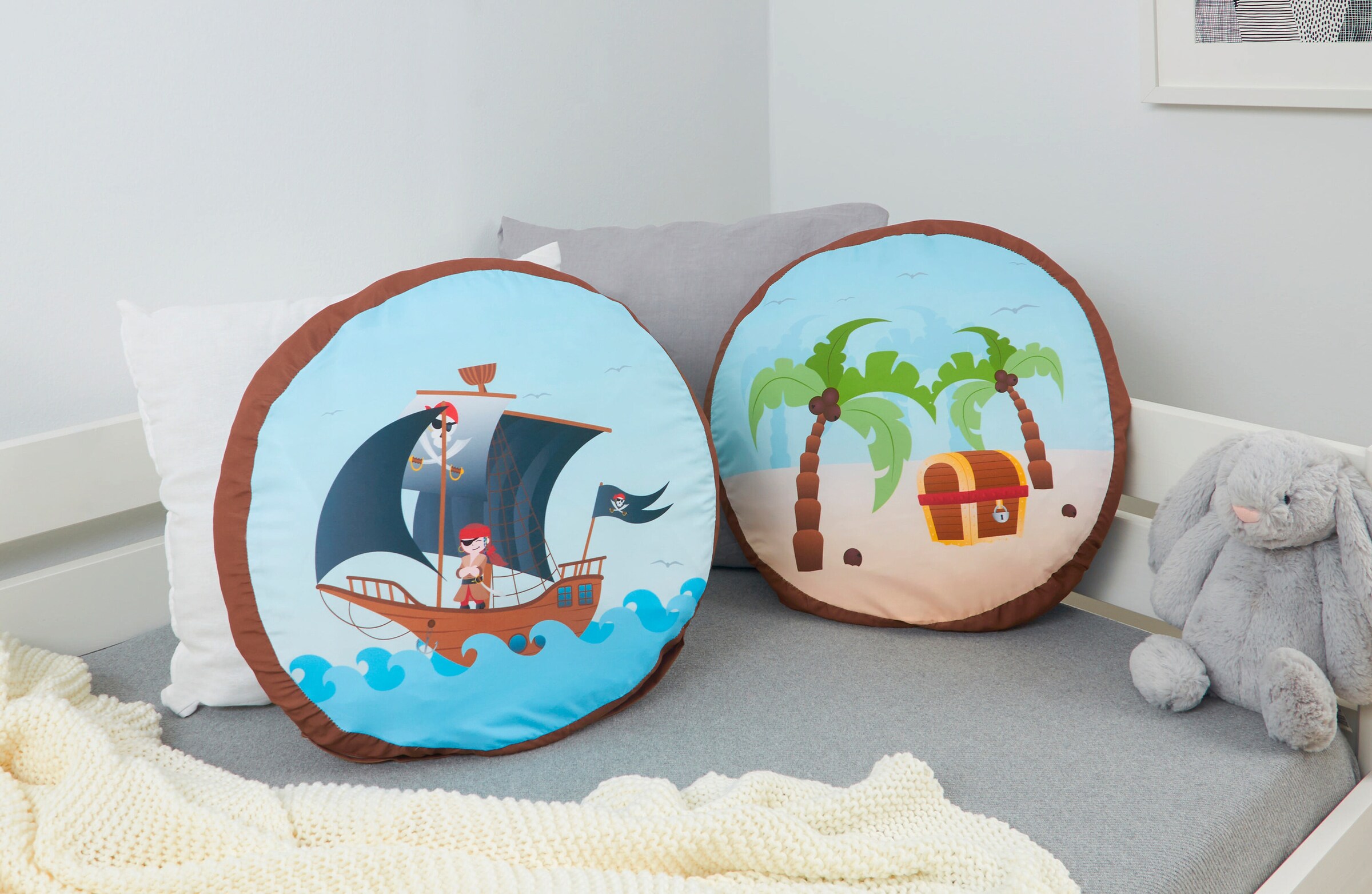 Ticaa Kinder Rundkissen-Set 
