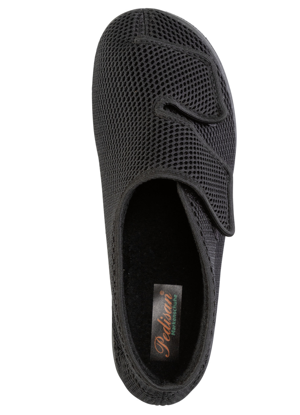 Klettschuh aus elastischem Textilmaterial