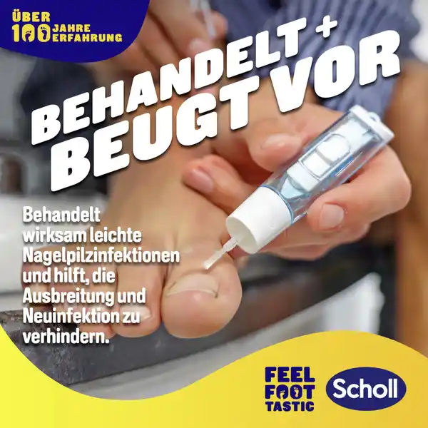2in1 Stift bei Nagelpilz