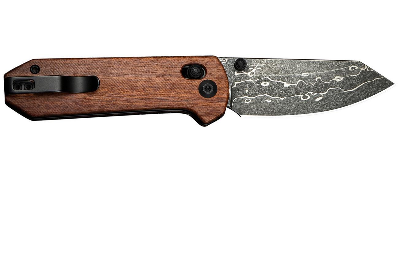 Civivi Yonder C23073B-DS1 Damascus, Guibourtia Wood, zakmes