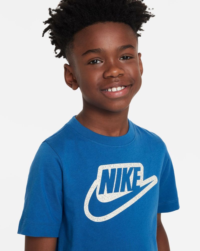 T-shirt Nike Sportswear Bleu pour enfant