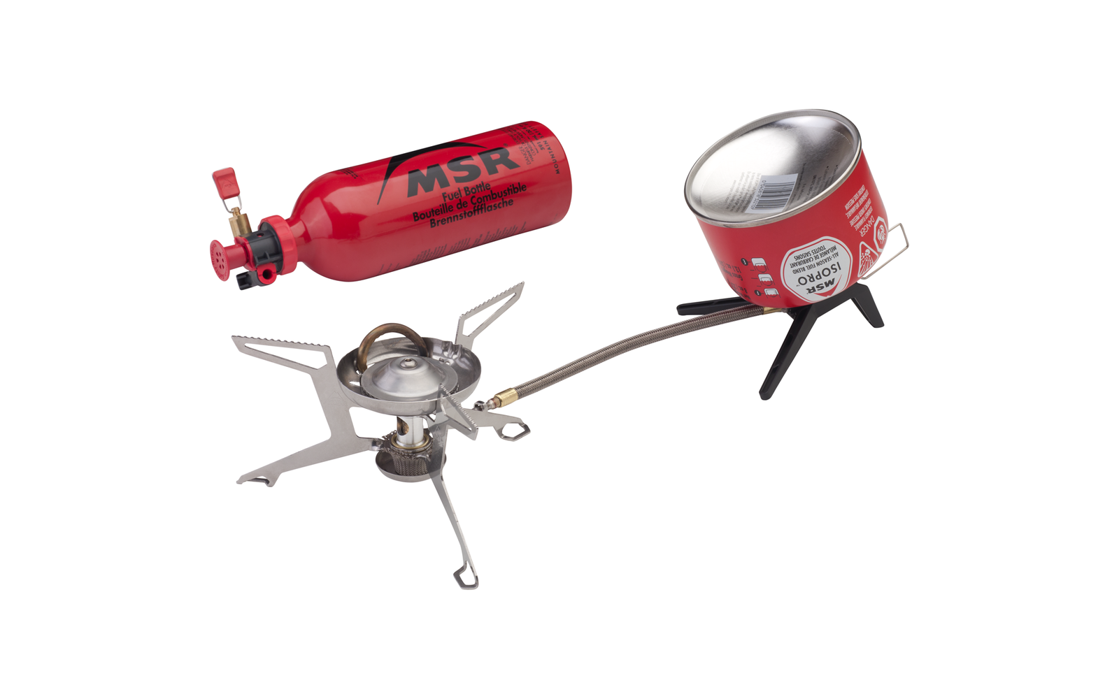 MSR WhisperLite Universal Hybridbrennstoff Campingkocher