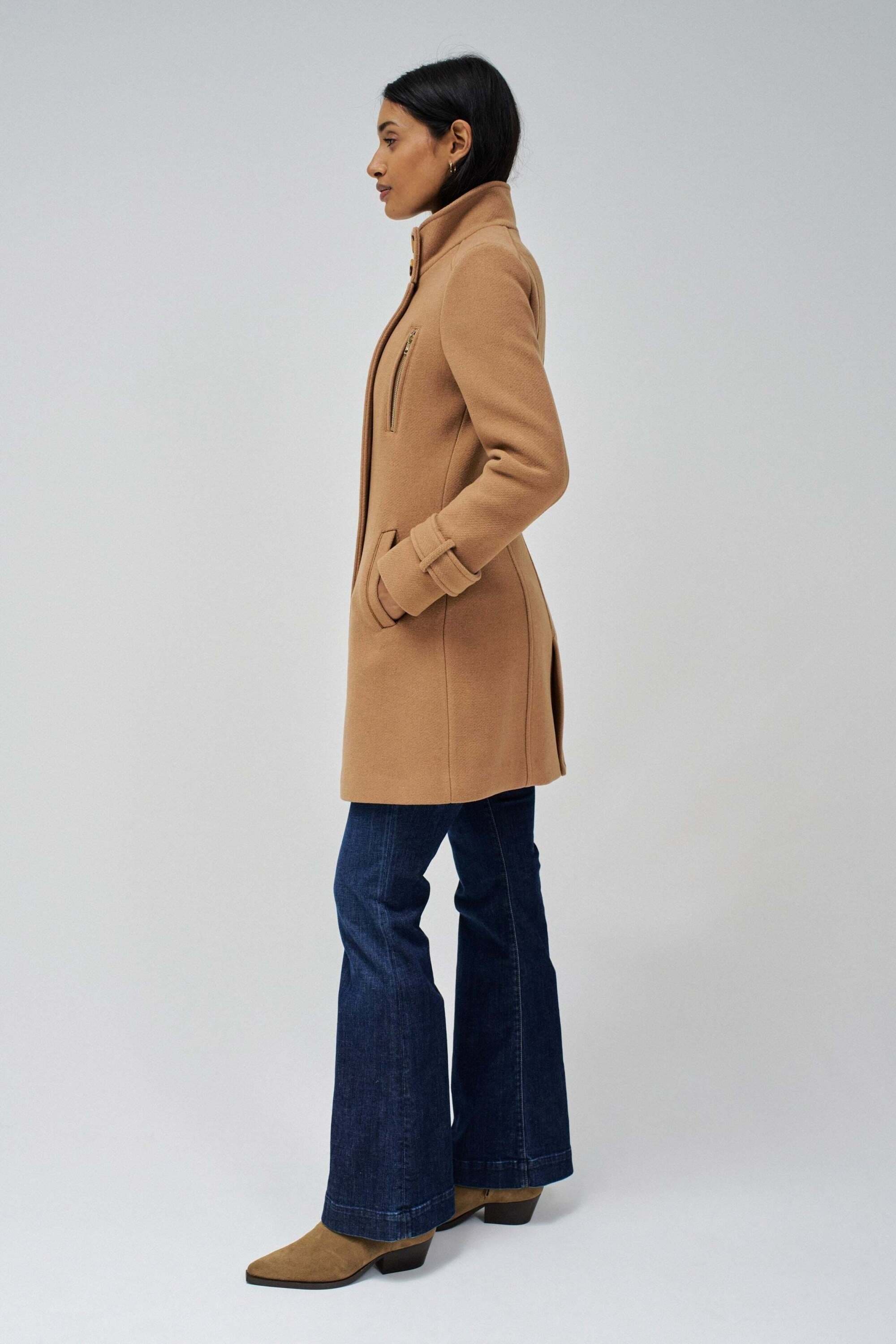Salsa Kurzjacke »Salsa Jeans Jacken Grace Long Woollen Coat«