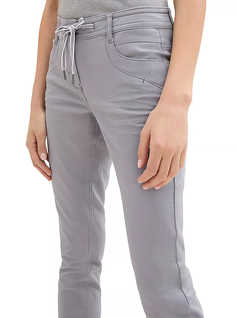 TOM TAILOR Hose Tapered Fit 7/8 grau