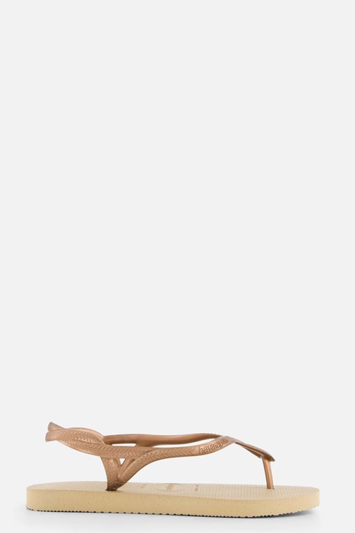Havaianas Luna Slippers goud Rubber