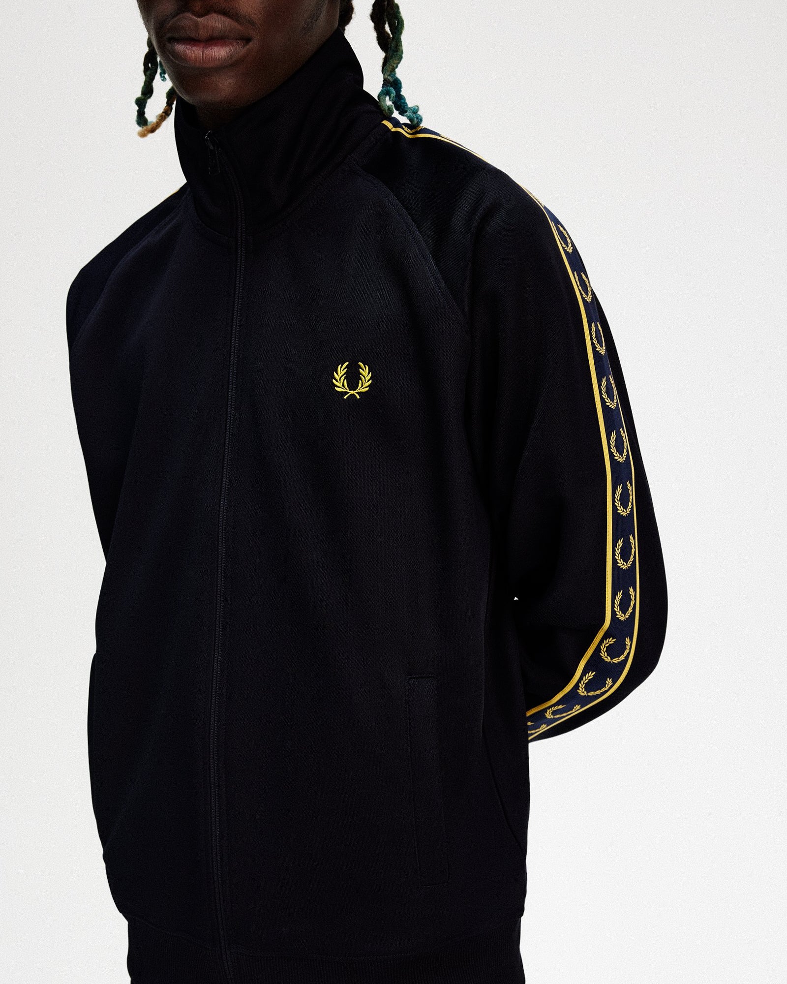 Fred Perry<br>Contrast Tape Track Jacket