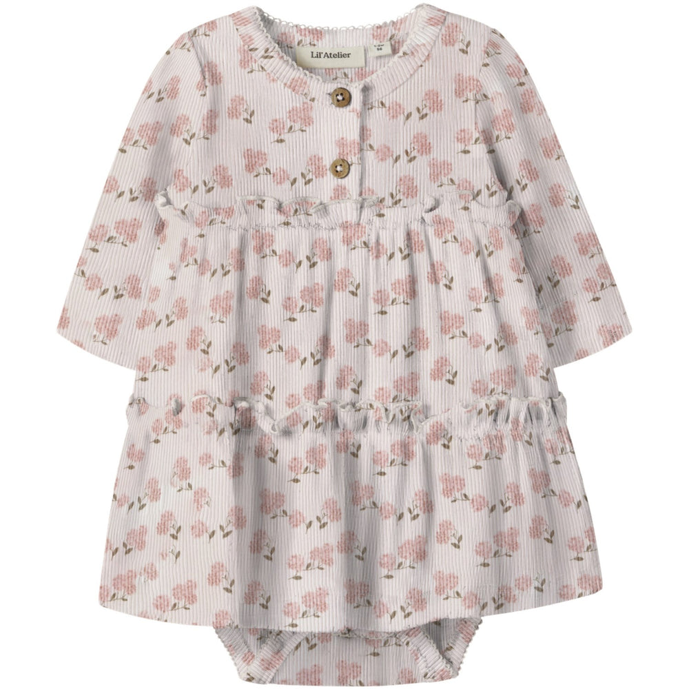 Køb Lil'Atelier Coconut Milk Hydrangea Nbfgago Sum Ls Body Kjole Lil
