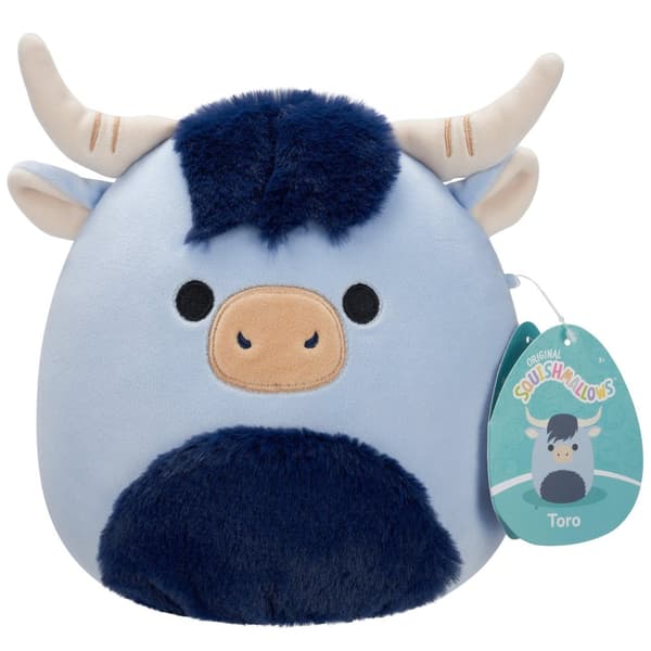 Squishmallows 19 cm plysj P22 - Toro Highland Cow