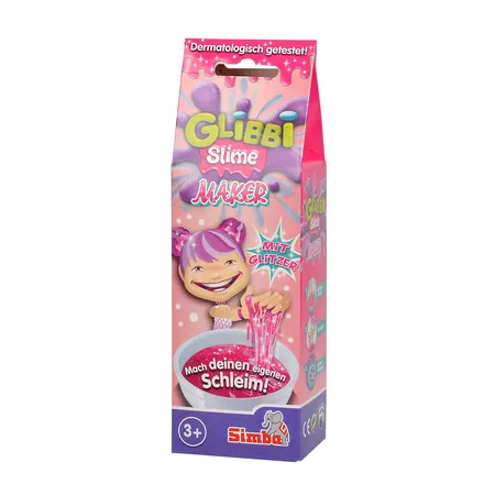 Simba Glibbi Glitter Slime Maker, 2-fach sortiert