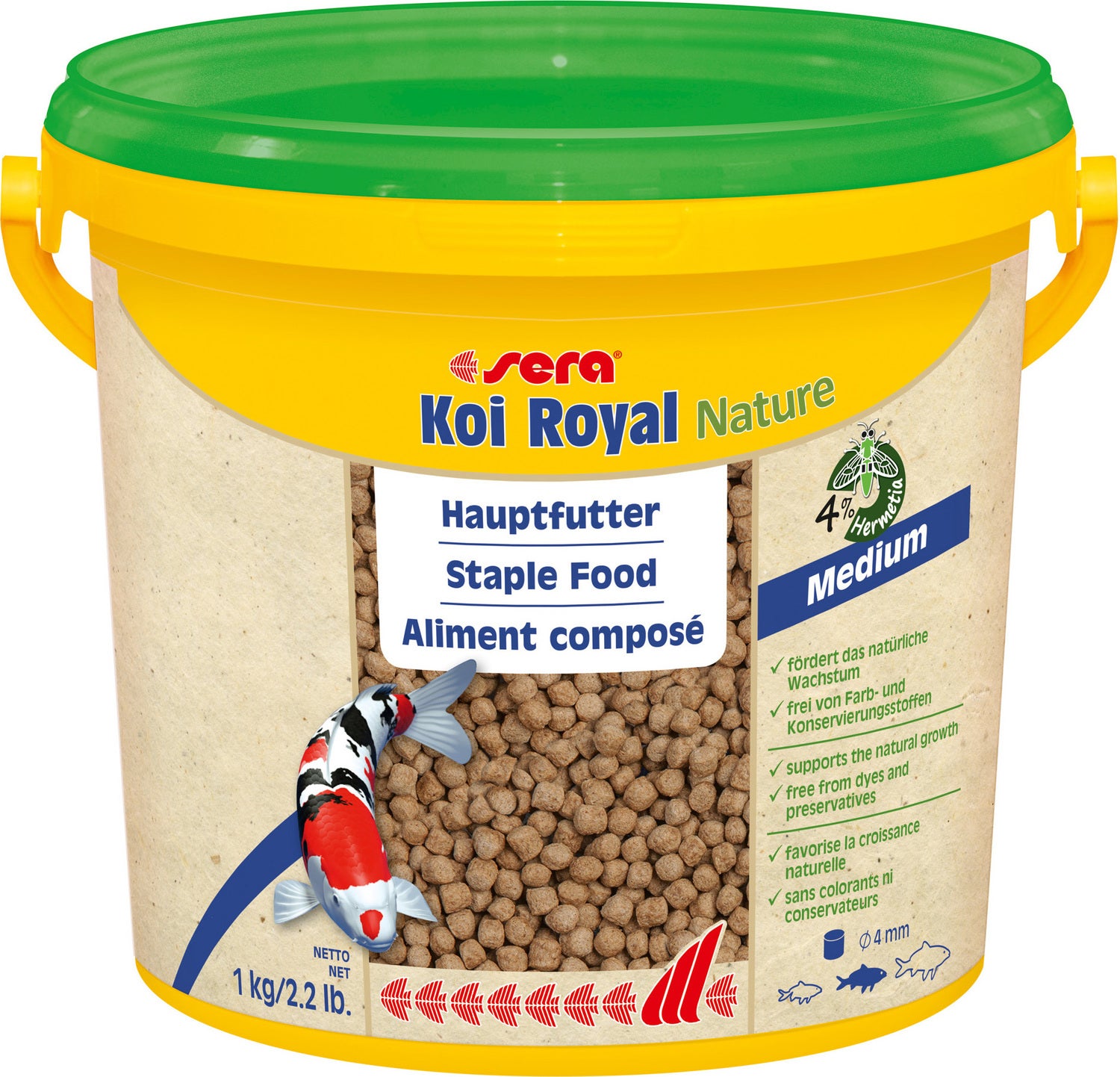 Sera visvoer Koi Royal Nature medium 3800 ml