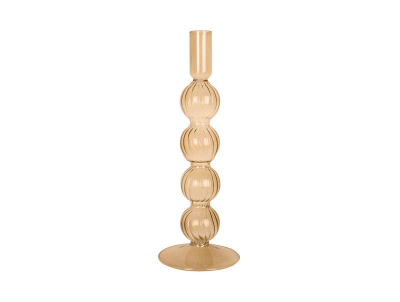 Candle Holder Swirl Bubbles Large