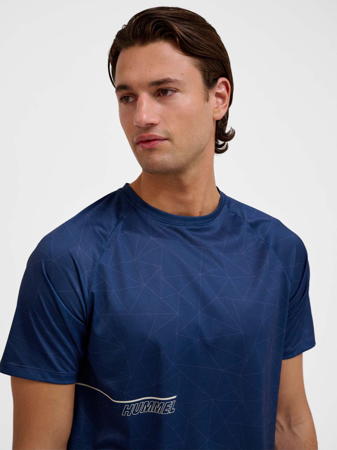 hmlCOURT AOP LIGHT WEIGHT T-SHIRT