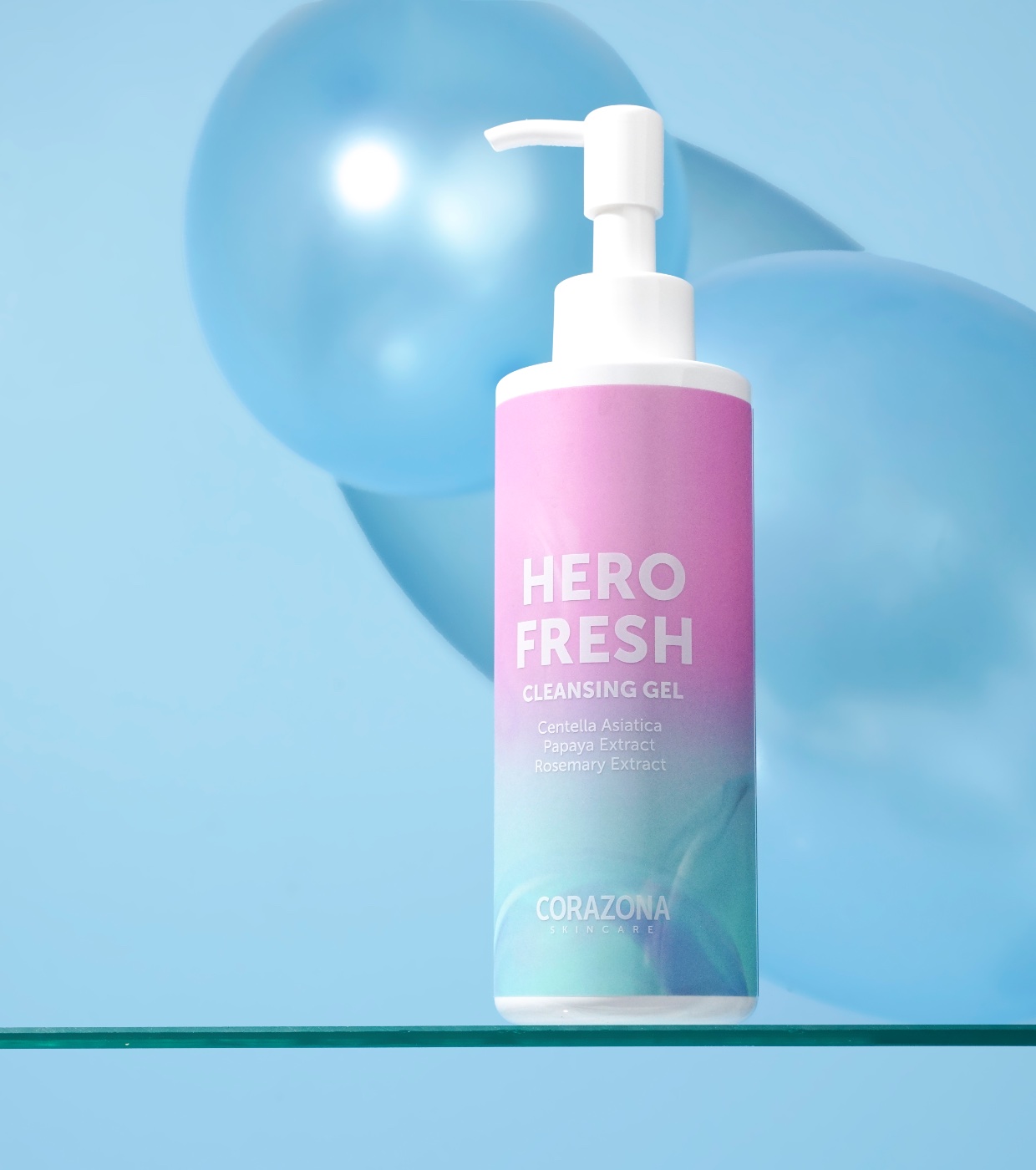 CORAZONA Skincare - Gel de Limpeza Facial Hero Fresh