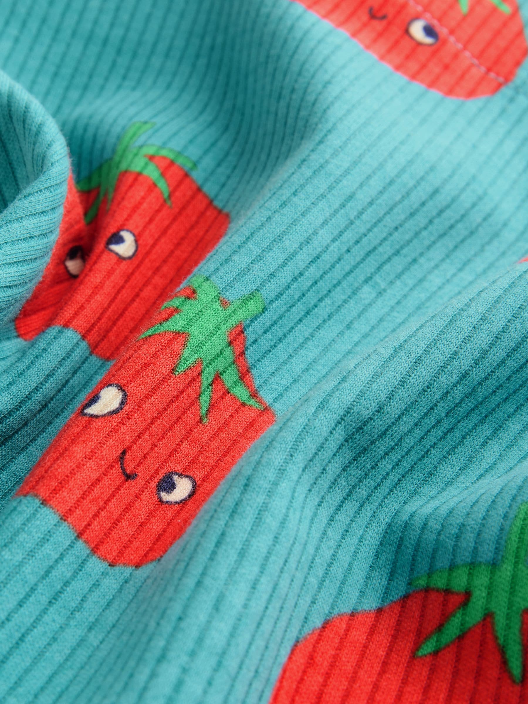 Blauwgroen - 3 Pack Baby-pyjama's met tweewegrits (0mnd -3jr)