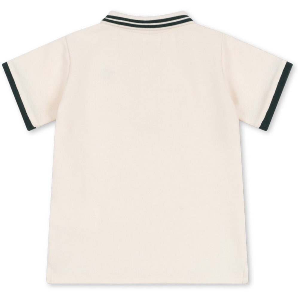 Køb Konges Sløjd Antique White Florian Polo T-Shirt GOTS