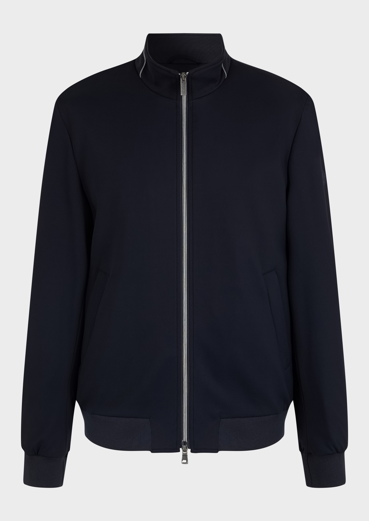 Blouson Souriant uni bleu marine