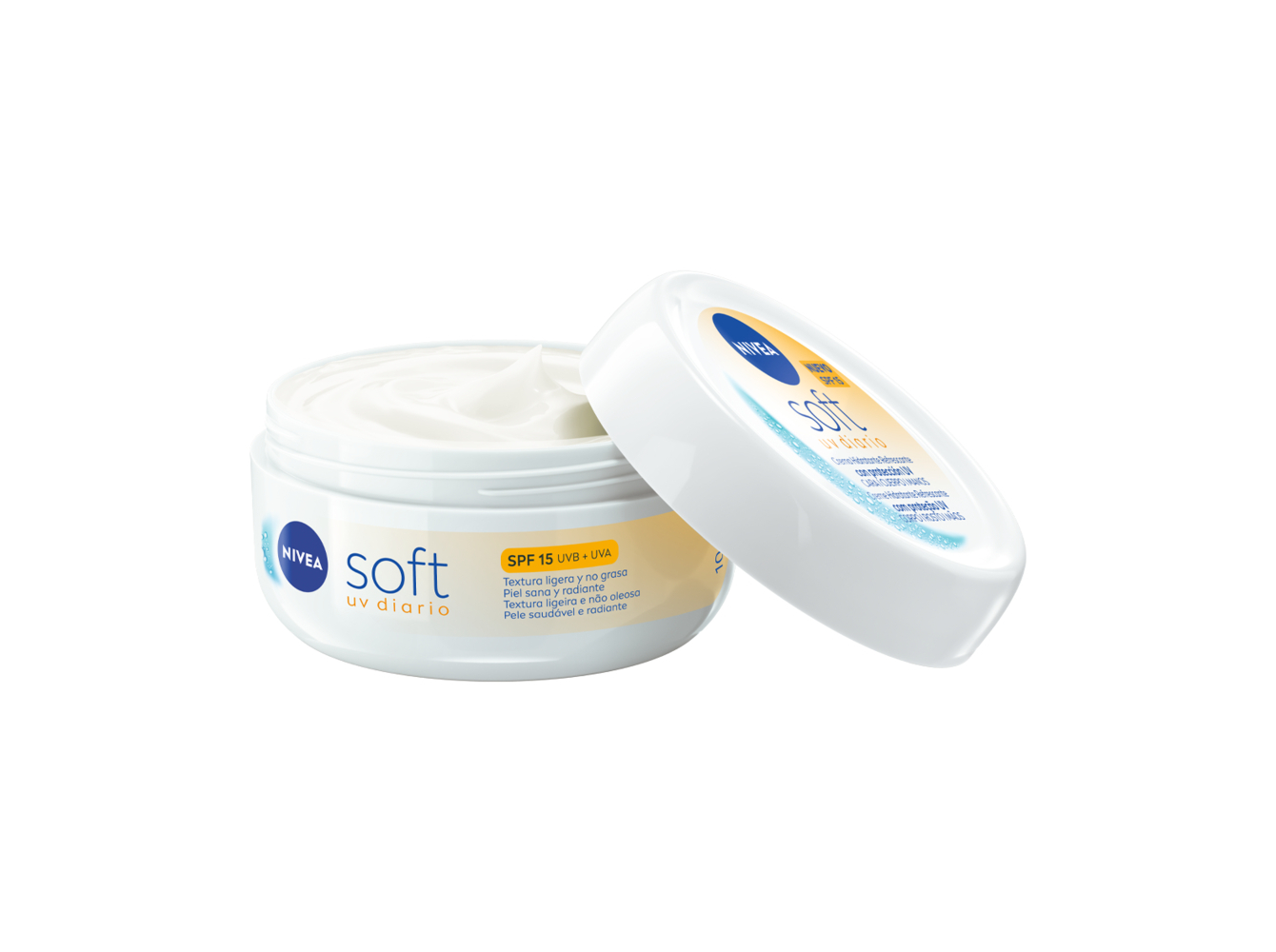 CREME NIVEA SOFT DAILY UV FP15 100 ML